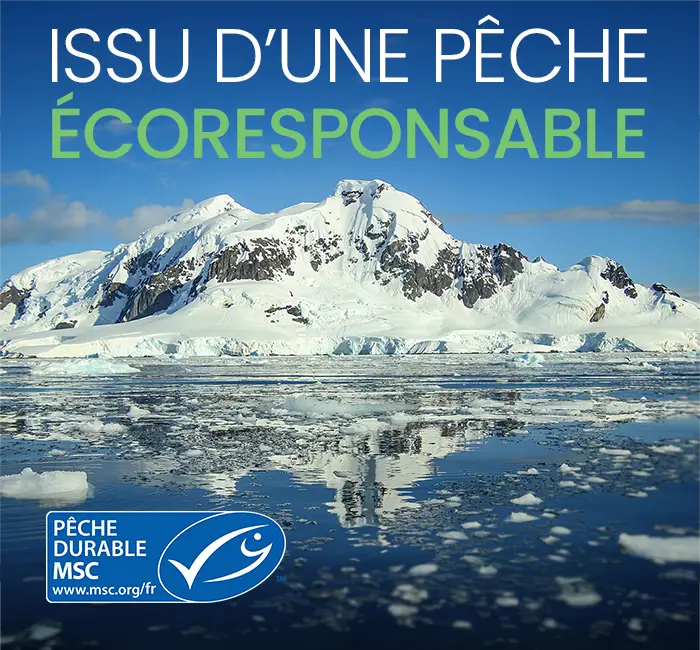 Certifié MSC pêche durable