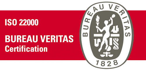 Official ISO-22000 Bureau Veritas Logo